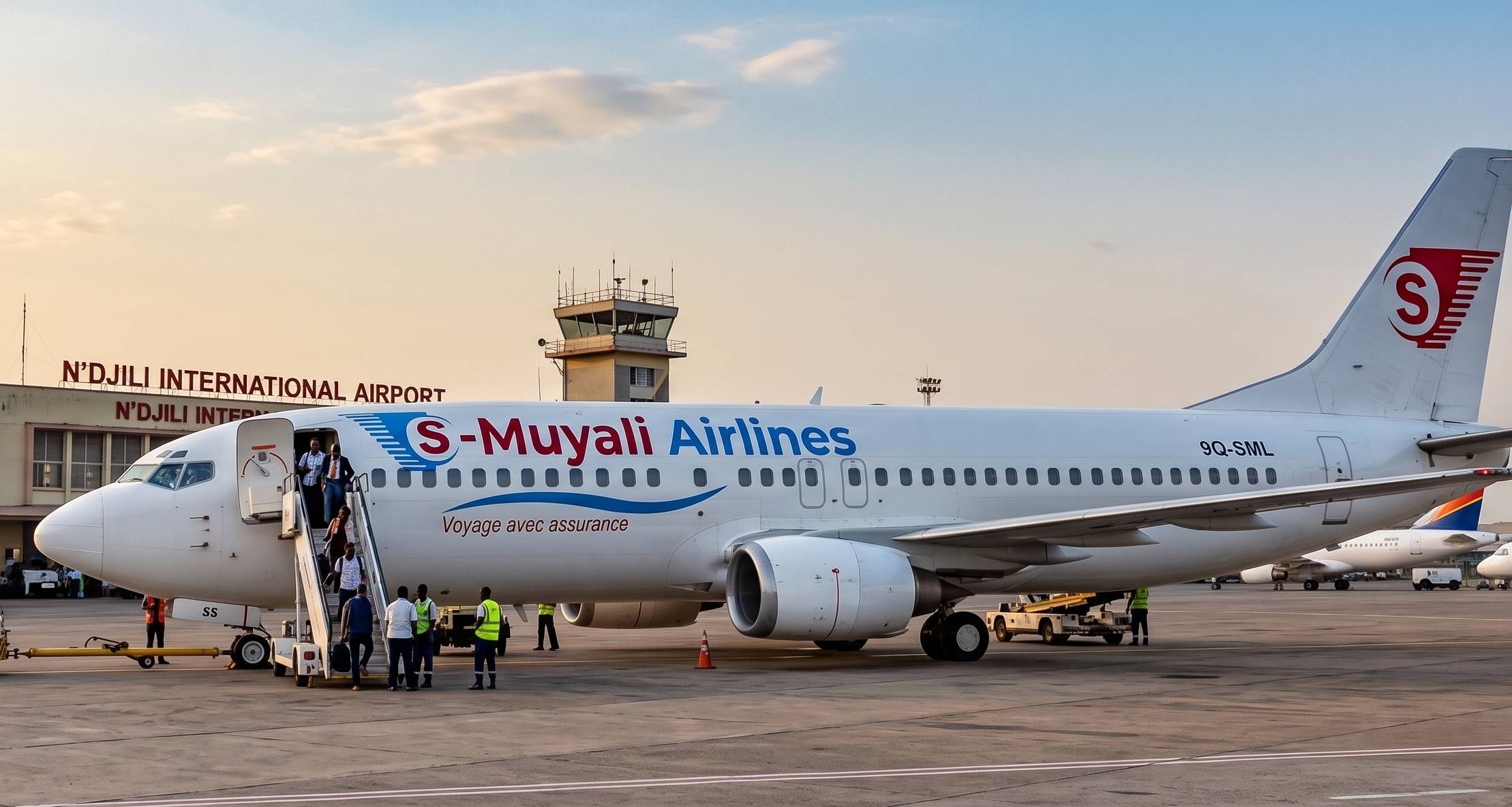 Boeing 737-400 S-Muyali Airlines